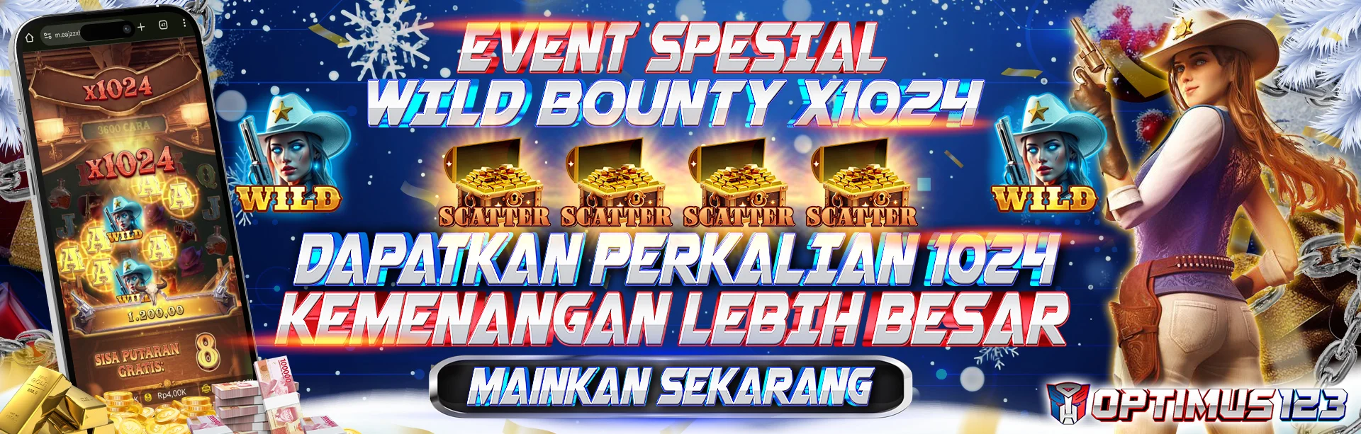 WILD BOUNTY PERKALIAN TUNGGAL NATAL