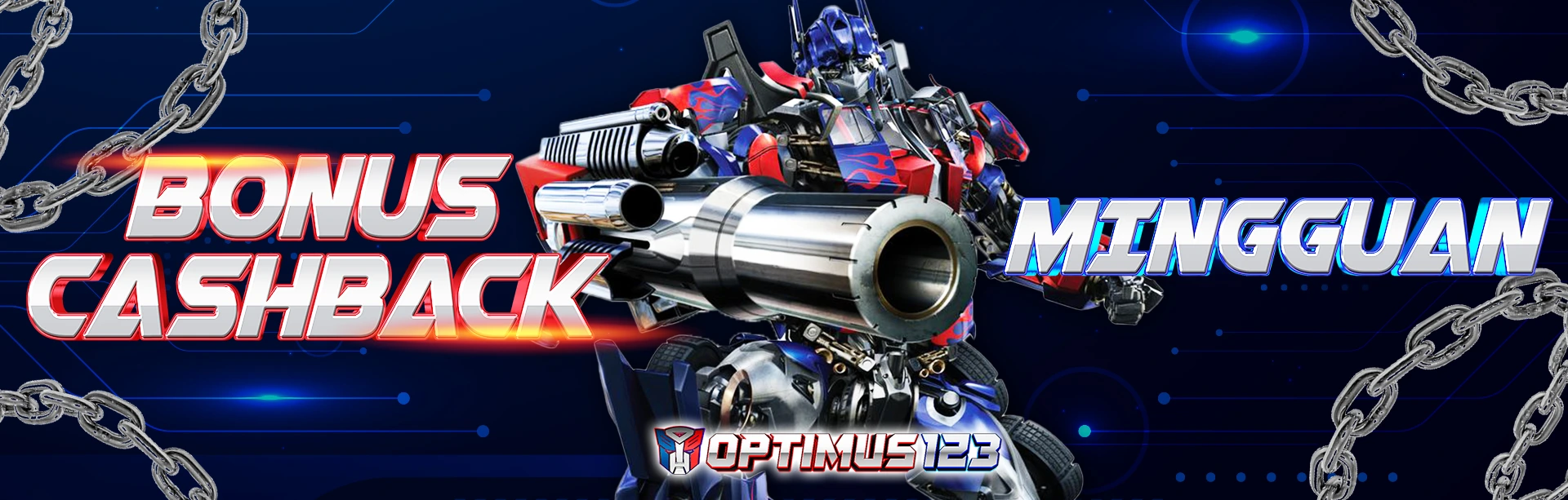 BONUS CASHBACK HARIAN OPTIMUS123