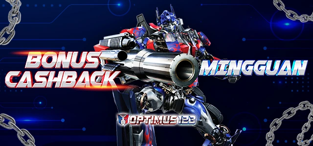 BONUS CASHBACK HARIAN OPTIMUS123