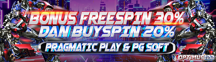 BONUS FREESPIN 30% DAN BUYSPIN 20%