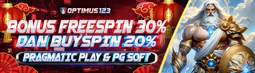 BONUS FREESPIN 30% DAN BUYSPIN 20%