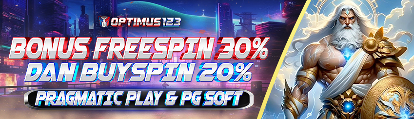 BONUS FREESPIN 30% DAN BUYSPIN 20%
