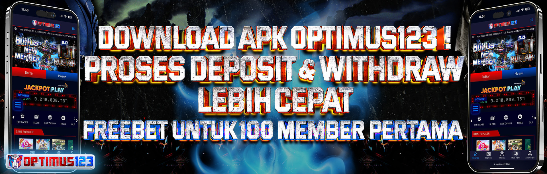 DOWNLOAD APK OPTIMUS123